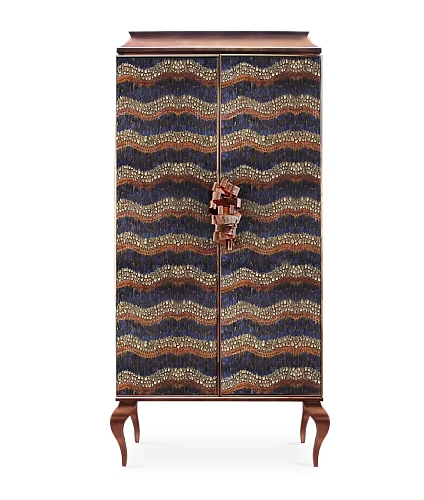 Mirage paarse veren armoire