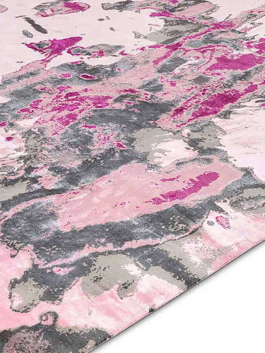 Two Tones handgemaakt luxe vloerkleed
