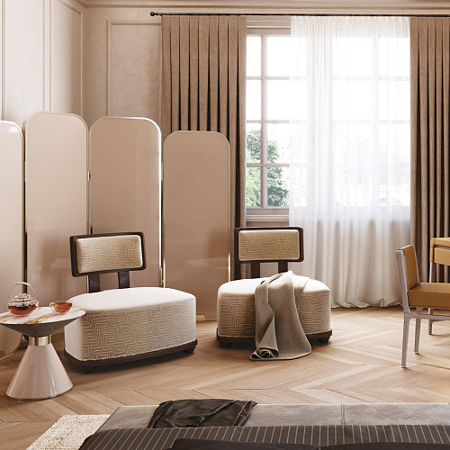 Fauteuil italien de luxe Lady