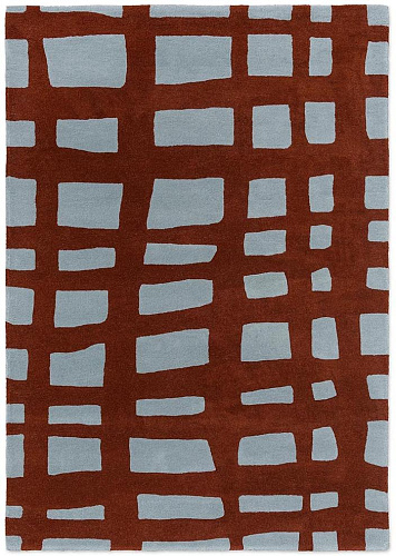 Tapis Arlo brique