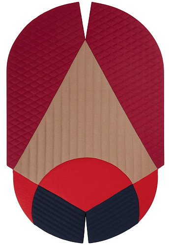 Tapis tissé main Knock Out Large