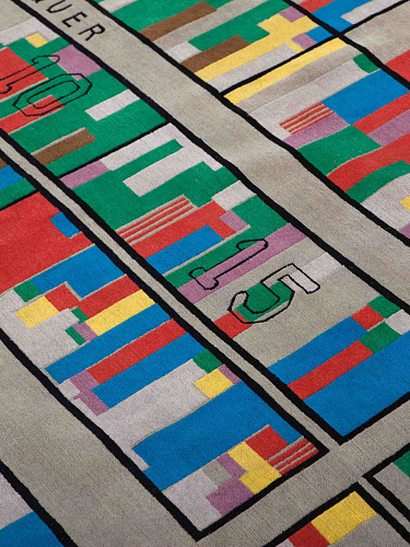 Tapis tissé main Neruda