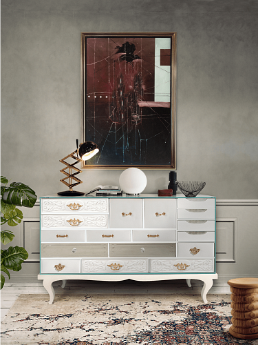 Buffet Urban blanc de luxe