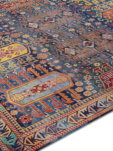 Tapis de luxe Original Natural Blue