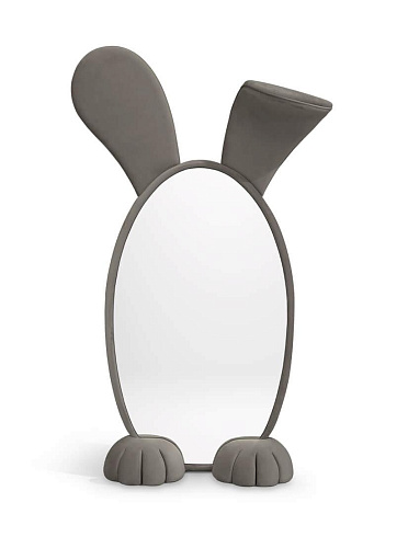 Miroir sur pied Lapin Wonderland