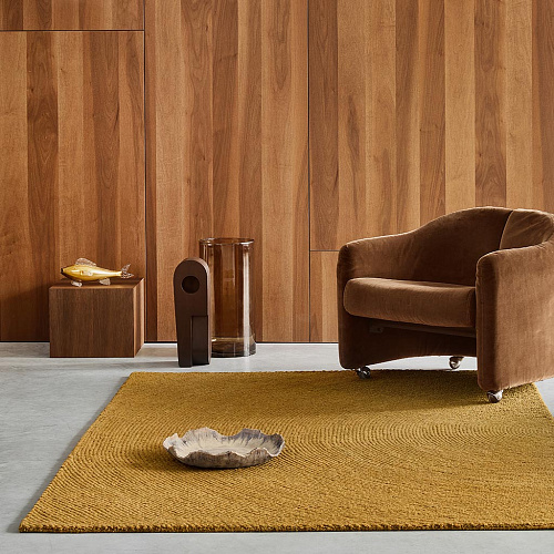 Decor Echo Ochre handgemaakt vloerkleed