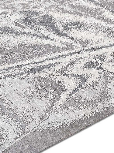 Tapis noué à la main True Silver