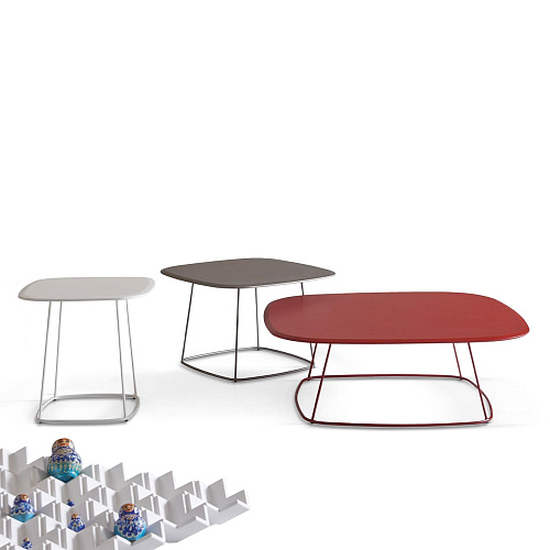 Table d’appoint moderne Free-Style beige