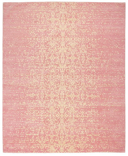 Milano Stomped roze vloerkleed