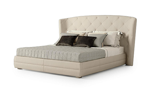 Modern lederen bed