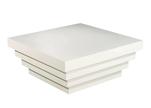 Silhouette witte salontafel