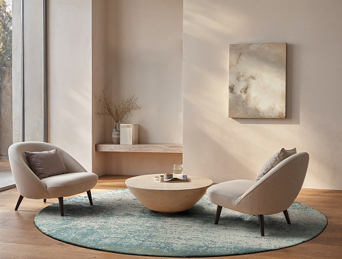Venus rond vloerkleed