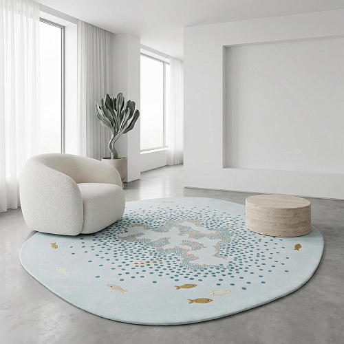 Tapis Halo Aqua