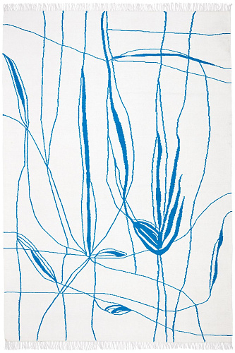 Tapis design Ravie Bleu Clair