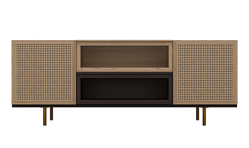 Dressoir van essenhout