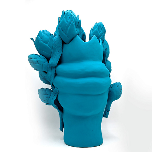 Moorkop sculptuur