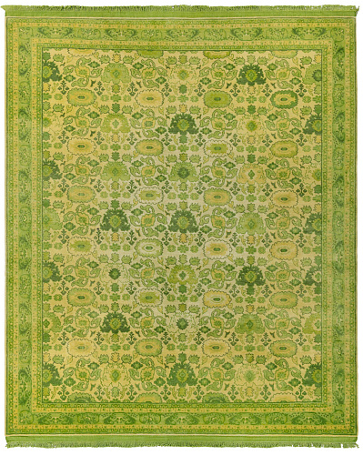 Bidjar groen vloerkleed