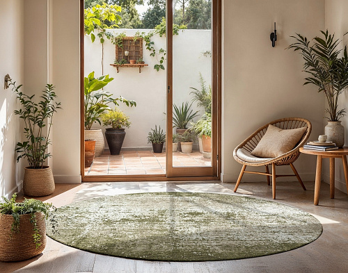 Mars rond vloerkleed