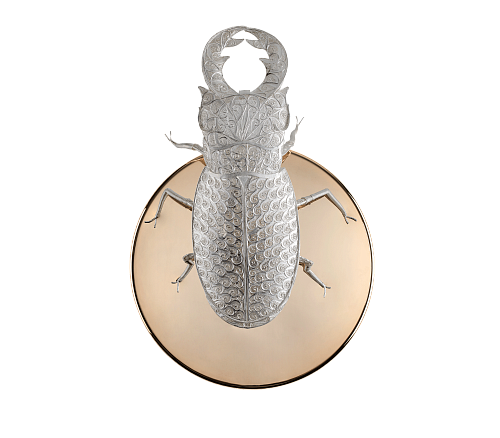 Filigree schorpioen wandlamp