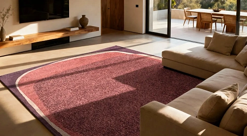 Marble Rosewood vloerkleed