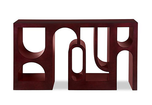 Console premium rouge brillante