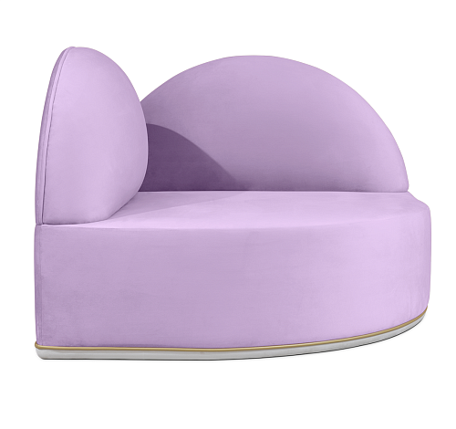 Levendige regenboog lounge bank