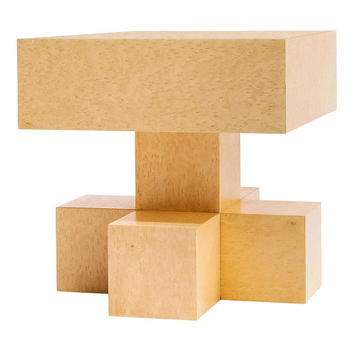 Table d’appoint en bois contemporaine