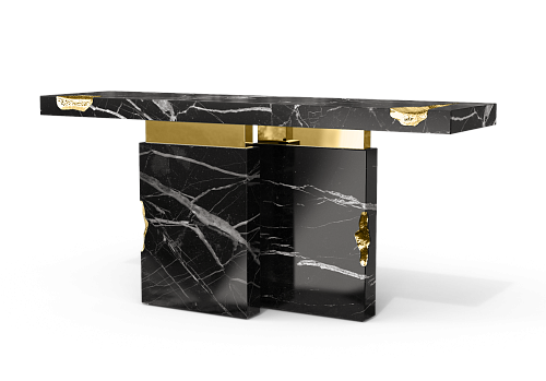 Console Dominion Nero Marquina