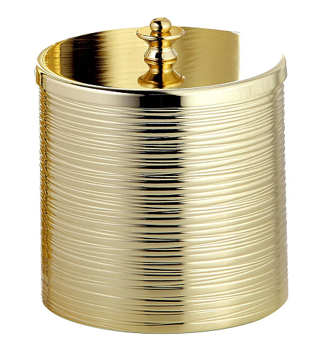 Coffret à bijoux Milady en laiton or 24 carats