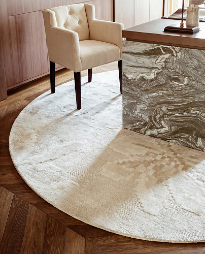 Tapis Ivory Rosette