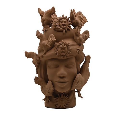 Moorkop exquise sculptuur