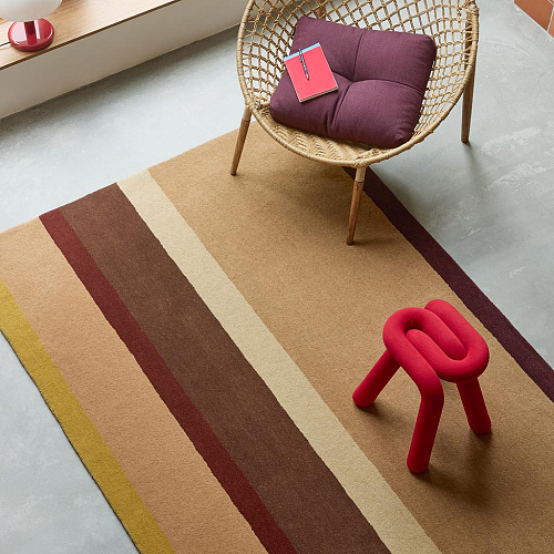 Decor Linear Ruby ambachtelijk vloerkleed