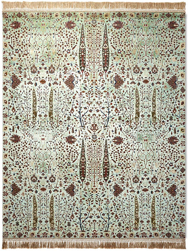 Tapis de luxe Pine Garden Green