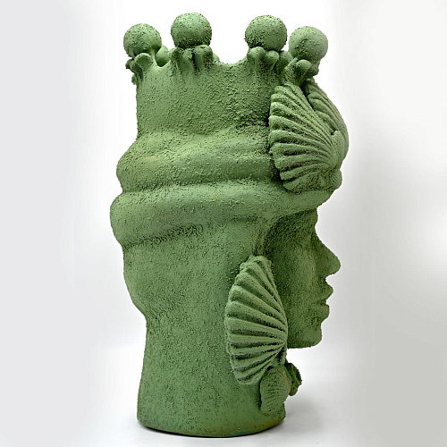 Moorkop limoen sculptuur