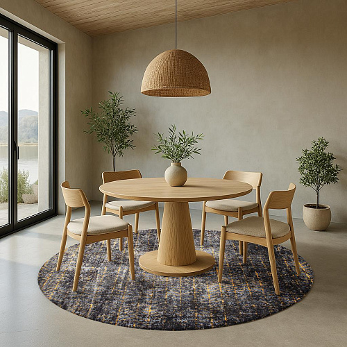 Secret rond vloerkleed