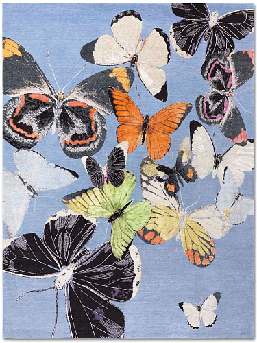 Butterfly handgeweven vloerkleed