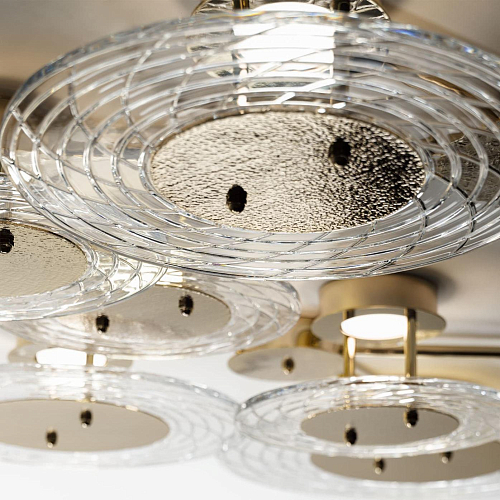 Italiaanse kristallen plafondlamp