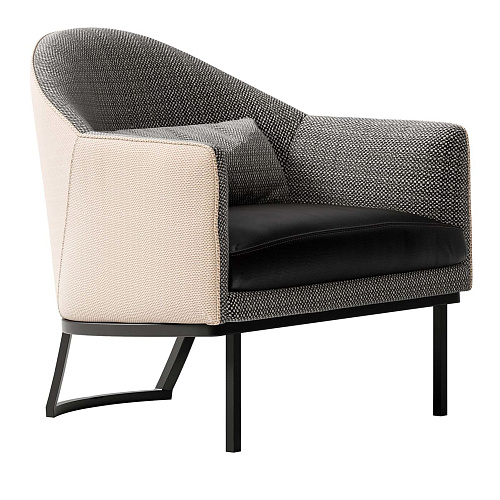 Fauteuil gris Occasional