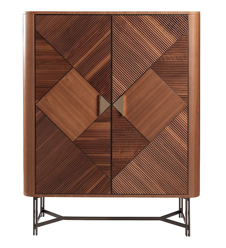 Walnut kast