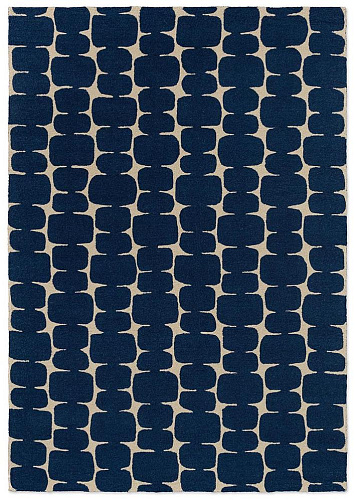 Tapis Little Lohko indigo