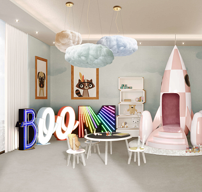 Éclairage enfant à thème