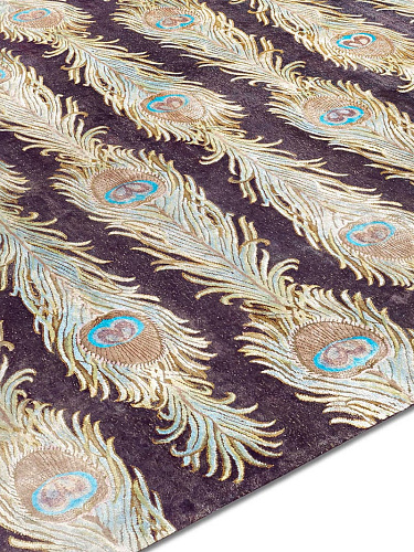 Feathers Lane handgemaakt luxe vloerkleed