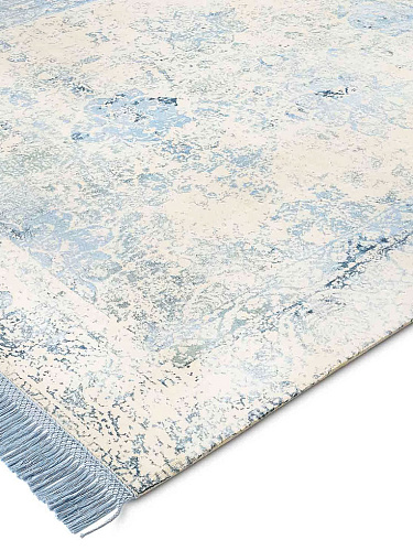 Light Blue luxe vloerkleed