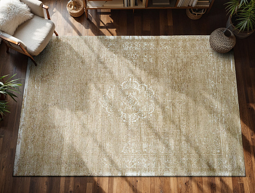 Tapis rond Harlem Contrast
