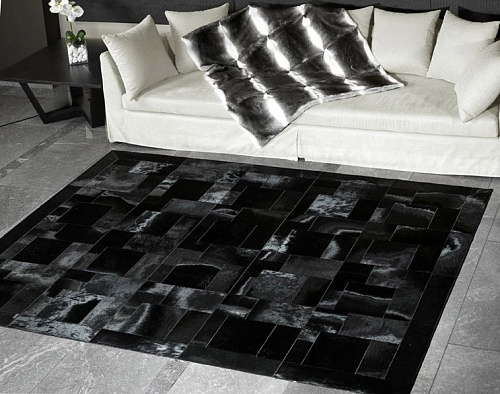 Puzzle koeienhuid vloerkleed