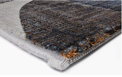 Tapis Geometric tissé à la machine