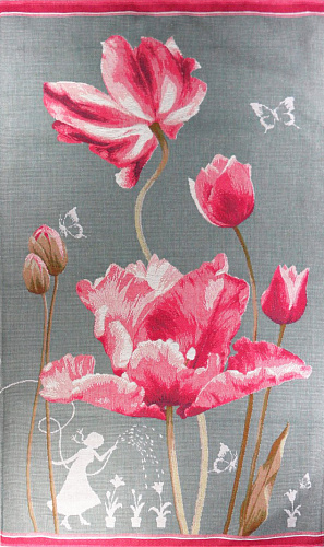 Tulpen wandtapijt