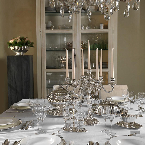 Royal verzilverde kandelaar