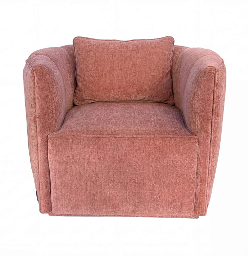 Gaia roze compacte fauteuil
