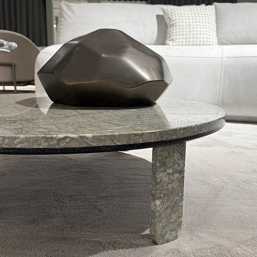 Table basse ronde basse Cami
